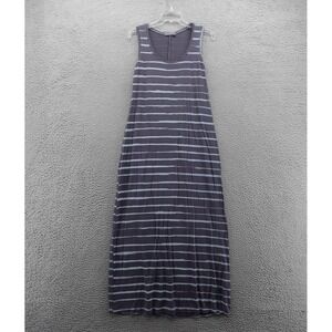 Fresh Produce Maxi Dress Small Blue Striped Sleeveless‎ Casual Women Beach USA